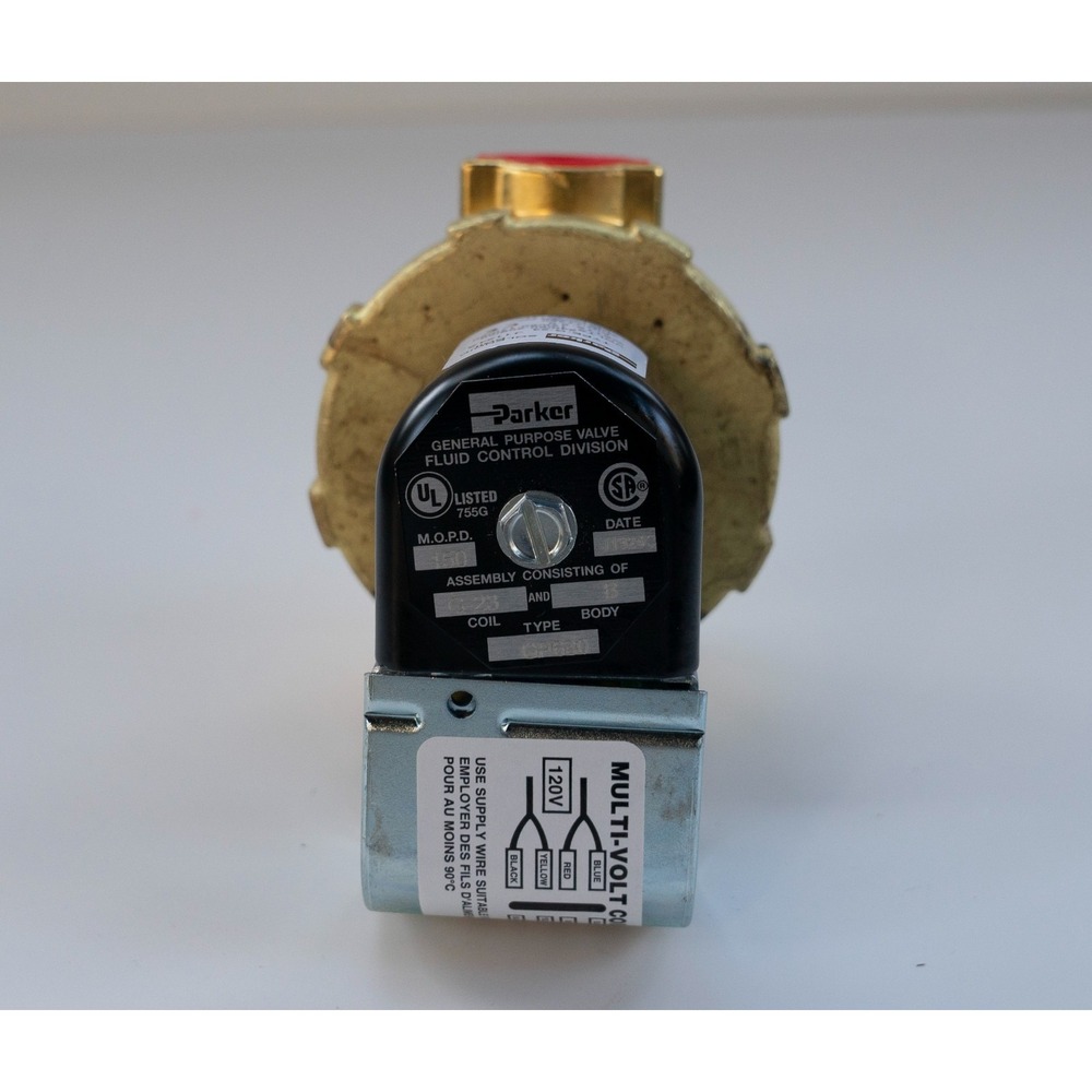 Parker General Purpose Solenoid Valve GP630 w/ G-23 Coil - Picture 6 of 8